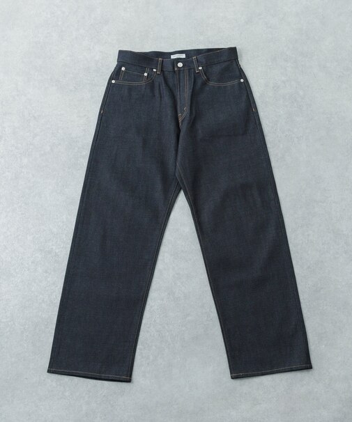 SHIOTA　スーピマDENIM PANTSワイド#BOB