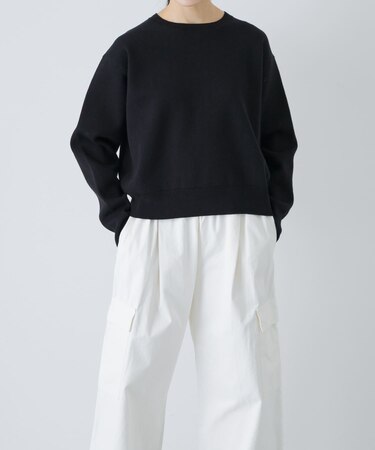 コットンカシミヤスムースプルオーバー