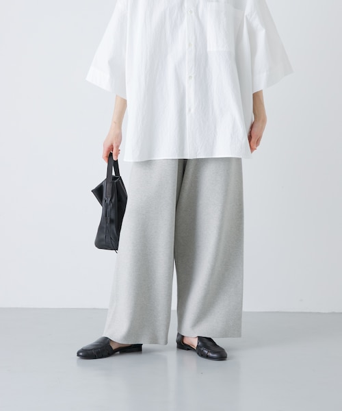 アシンメトリータックキュロットパンツ｜コムサの通販｜&mall（アンド
