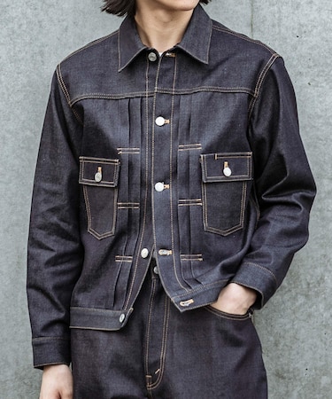 SHIOTA　スーピマDENIM JACKET#BEN