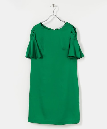 デザインスリーブドレス∴