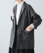 『ユニセックス』コットンテーラードジャケット