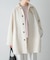 コットンバックタックショートコート