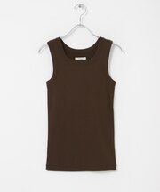 FUJI　COTTON SQUARE TANK TOP