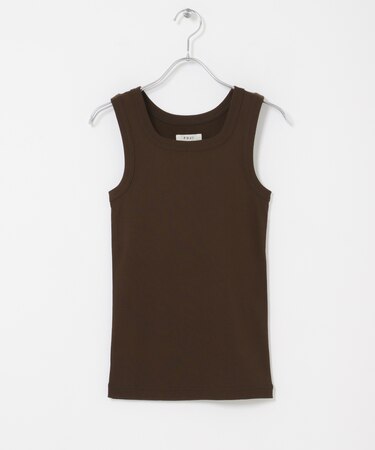 FUJI　COTTON SQUARE TANK TOP