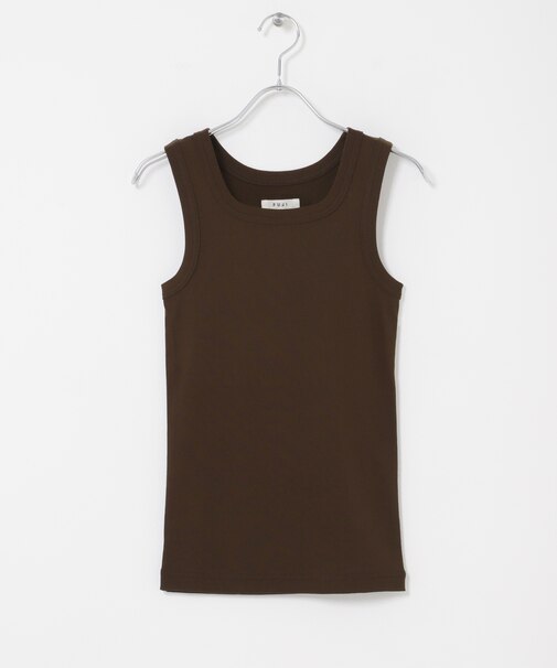 FUJI　COTTON SQUARE TANK TOP