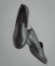 メッシュエンボススリッポンシューズ