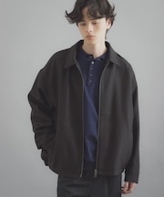 『撥水／防花粉』SKIN Proofジップブルゾン