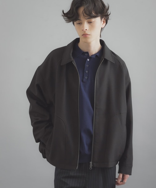 『撥水／防花粉』SKIN Proofジップブルゾン