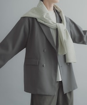 『撥水／防花粉』SKIN Proofダブルテーラードジャケット