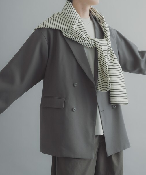 『撥水／防花粉』SKIN Proofダブルテーラードジャケット