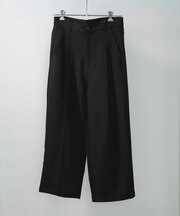 『撥水／防花粉』SKIN Proofタックワイドパンツ