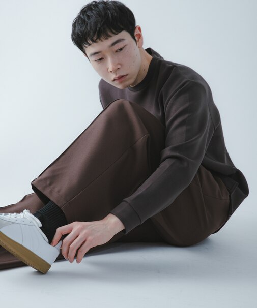 『撥水／防花粉』SKIN Proofタックワイドパンツ