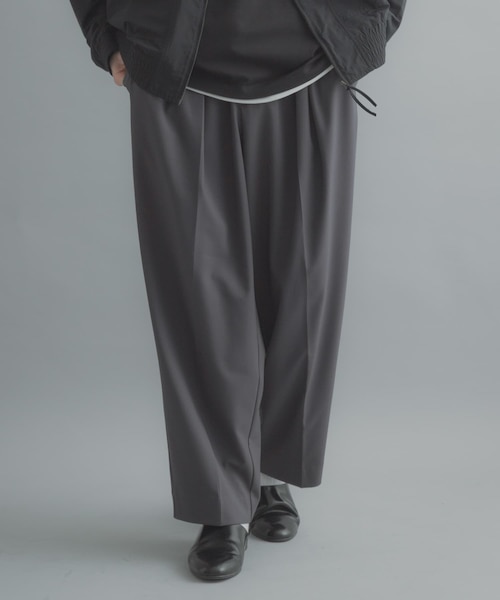 カラー2タックワイドテーパードパンツ｜アーバンリサーチの通販｜&mall
