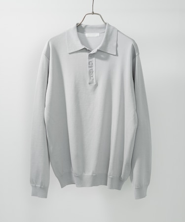 『洗濯可／防花粉』SKIN Proofニットポロシャツ