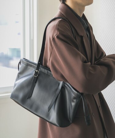 ロングハンドルキンチャクショルダーバッグ