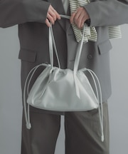 ロングハンドルキンチャクショルダーバッグ