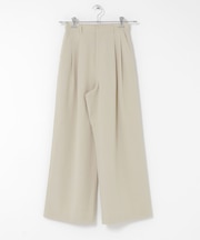 『イージーケア／速乾／UVカット／接触冷感』ツータックルーズスラックス