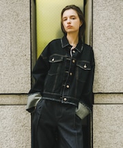 ロールアップデニムジャケット