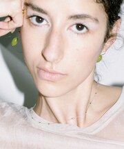 SMELLY so’　stone drop hook pierce