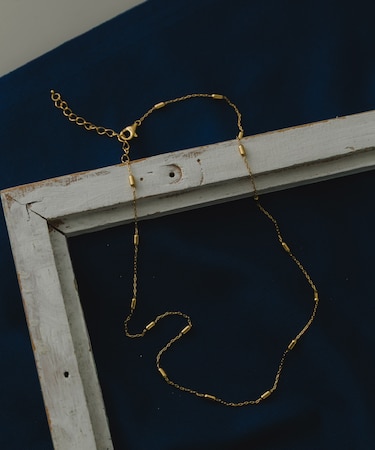 SMELLY so’　station chain necklace