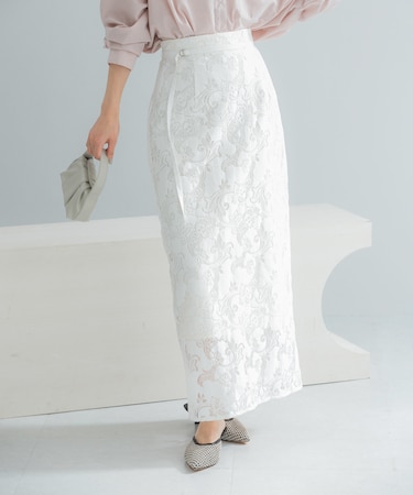 ラッセルレーススカート