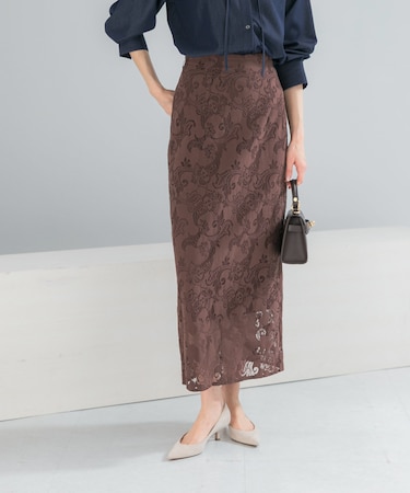 ラッセルレーススカート