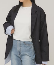 クロップドロンTEE