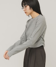 クロップドロンTEE