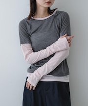 ハイショクレイヤードコンパクトトップ