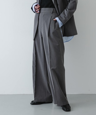 『XS，TALLサイズ／WEB限定』『イージーケア』ワイドイージーパンツ