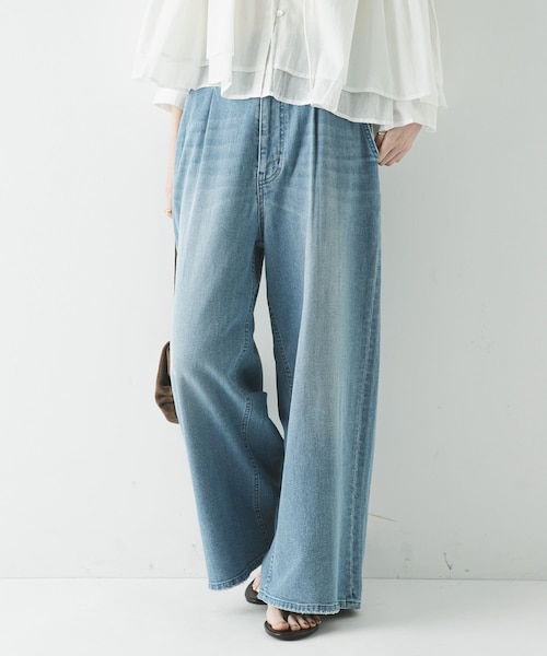 フェードデニムイージーパンツ｜アーバンリサーチの通販｜&mall