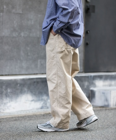 FORK&SPOON　PEダックペインターパンツ