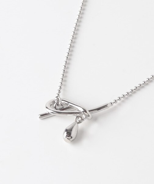 メタルトップマンテルネックレス