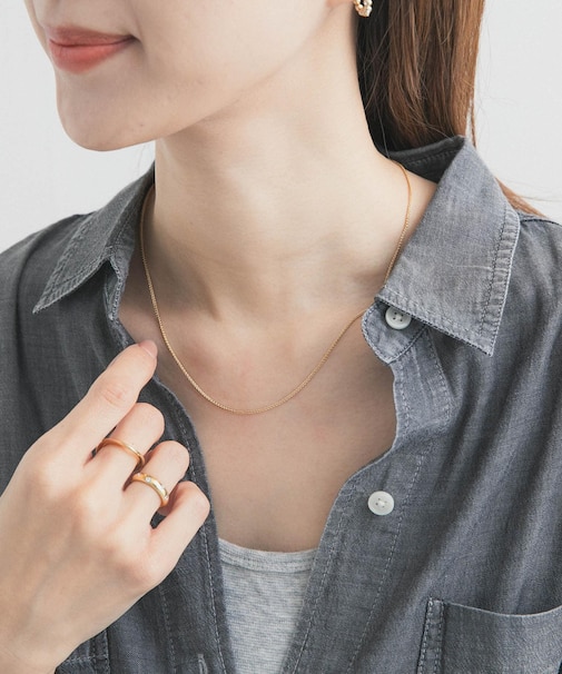 シンガポールチェーンネックレス