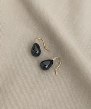 カラーオーブドロップピアス