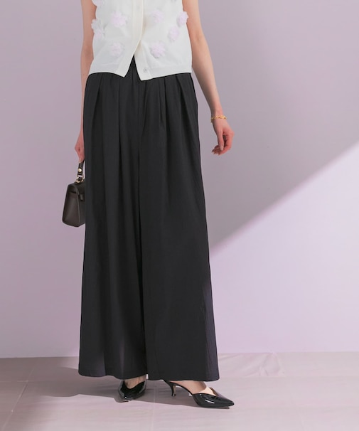 ライトタックイージーワイドパンツ