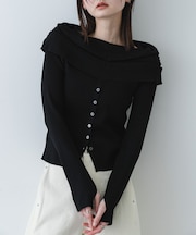 『洗濯可／防花粉』SKINProofオフショルセーター