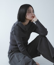 『洗濯可／防花粉』SKINProofオフショルセーター