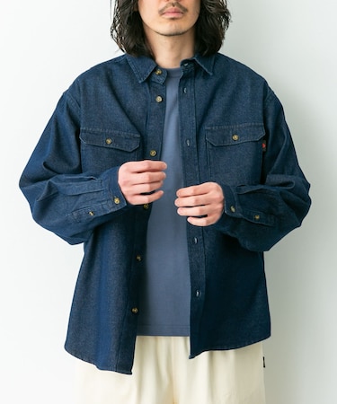 『別注』RED KAP×Sonny Label　デニムシャツ