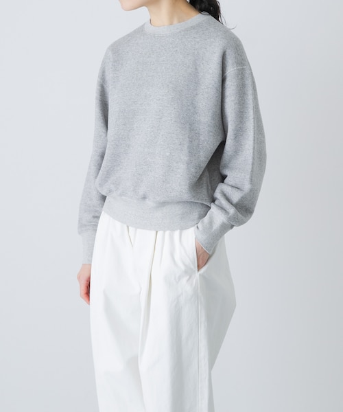 2サイズ展開』コットンリヨセルスウェットプルオーバー｜アーバン