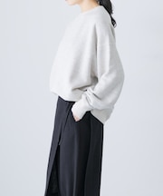 『2サイズ展開』コットンリヨセルスウェットプルオーバー