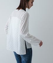 『イージーケア』ドットアソートTブラウス