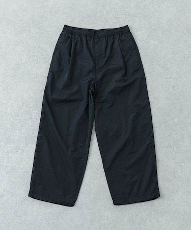 NYLON WIDE EASY PANTS