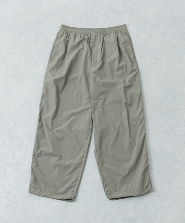 NYLON WIDE EASY PANTS