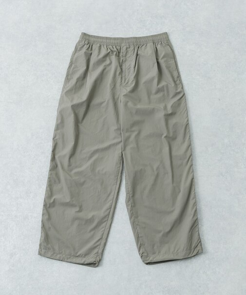 NYLON WIDE EASY PANTS