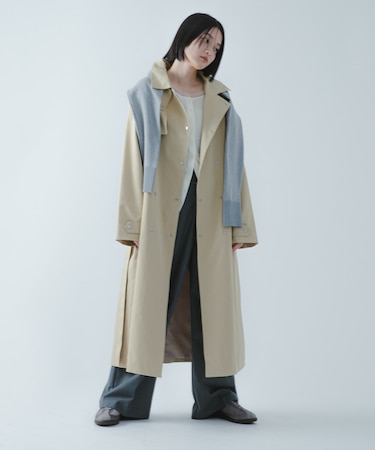 『撥水／防花粉』SKINProofトレンチコート