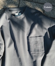 『別注』Snow Peak Apparel×DOORS　POCKET LOGO LONG-SLEEVE T-SHIRTS