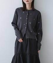 『洗濯可』コバナシシュウカーディガン