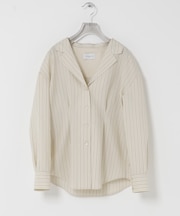 new basic　TILORED SLEEVE SHIRTS